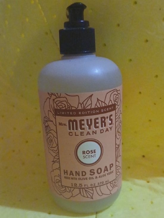 mrs meyers Other - mrs meyers clean day limited edition Rose Hand Soap nwt